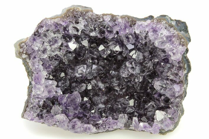 Sparkling Purple Amethyst Crystal Cluster - Uruguay #276167